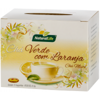 CHA NATURAL LIFE VERDE C/ LARANJA 15G