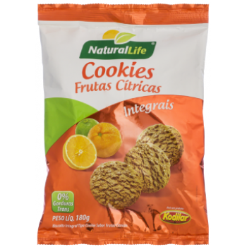 COOKIES NATURAL LIFE FRUTAS CITRICAS 180GR