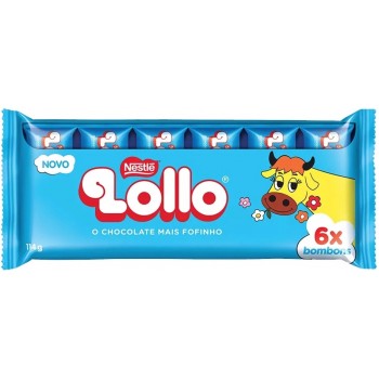 CHOCOLATE NESTLE LOLLO C/6 114 GR