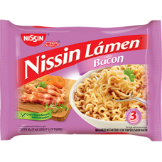 MACARRAO NISSIN MIOJO BACON 85G