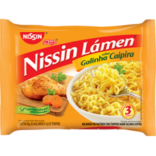 MACARRAO NISSIN MIOJO GALINHA CAIPIRA 85G