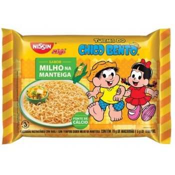 MACARRAO NISSIN CHICO BENTO MILHO NA MANTEIGA 75 G