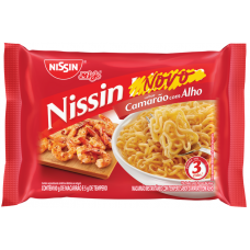 MACARRAO NISSIN MIOJO CAMARÃO C/ALHO 85G