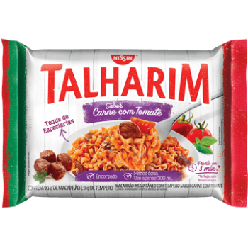 MACARRAO NISSIN TALHARIM CARNE C/TOMATE 99GR