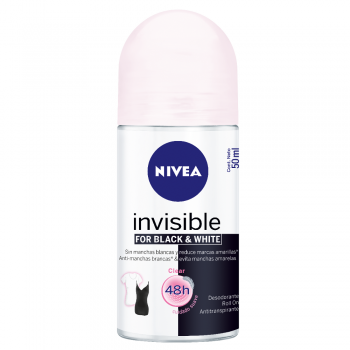 DESODORANTE NIVEA ROLLON INVISIBLE CLEAR 50ML