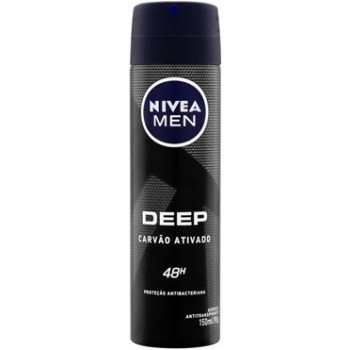 DESODORANTE NIVEA MEN AERO DEEP CARVAO 150ML