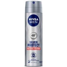 DESODORANTE NIVEA MEN AERO DRY SILVER  150ML