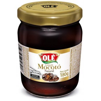 GELEIA DE MOCOTÓ NATURAL OLÉ VIDRO 180G