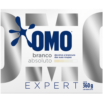 SABAO EM PO OMO EXPERT BRANCO ABSOLUTO 360 GR