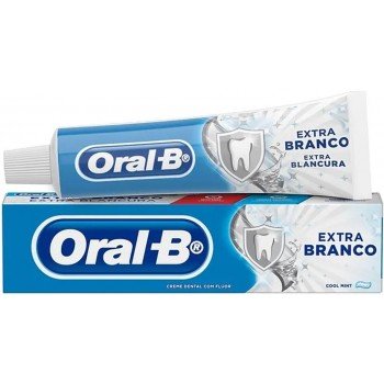 CREME DENTAL ORAL B EXTRA BRANCO 70 GR