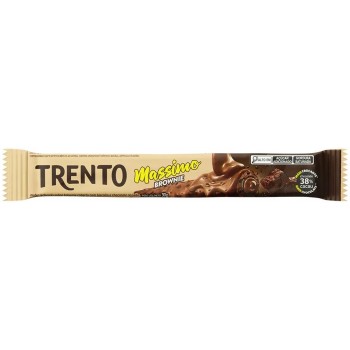 WAFER RECHEADO TRENTO MASSIMO BROWNIE 25G