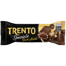 WAFER RECHEADO TRENTO SPECIALE DARK AVELÃ 26G