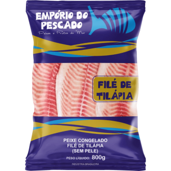 FILE DE TILAPIA EMPORIO DO PESCADO 800G