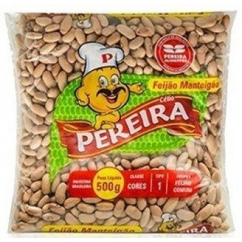 FEIJÃO MANTEIGAO PEREIRA 500 GR