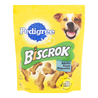 BISCOITO P/CÃES PEDIGREE BISCROK AD.RAÇA PEQ.500G