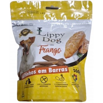 BIFINHO P/ CÃES LIPPY DOG FRANGO 500G