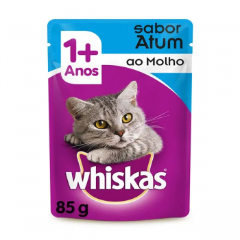 RAÇÃO WHISKAS ATUM SACHÊ 85G