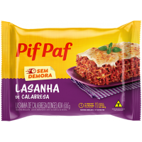 LASANHA PIF PAF CALABRESA 600G