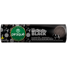 BISCOITO PIRAQUE LEITE MALTADO BLACK 132G