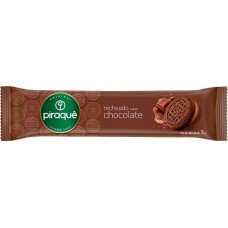 BISCOITO PIRAQUE RECHEADO CHOCOLATE 76G