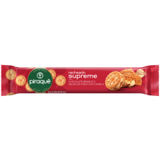 BISCOITO PIRAQUE RECHEADO SUPREME CHO BRA MAÇÃ 80G