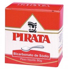 BICARBONATO DE SODIO PIRATA CX 80G