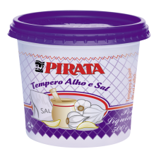 TEMPERO PIRATA ALHO E SAL POTE 500GR