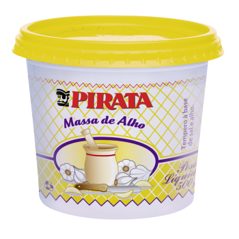 TEMPERO PIRATA MASSA ALHO 500 GR