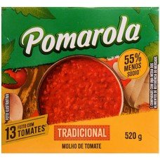 MOLHO POMAROLA TRADICIONAL TP 520 GR