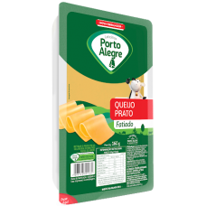 QUEIJO PRATO PORTO ALEGRE FATIADO 150G