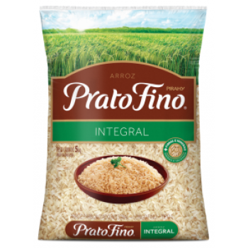 ARROZ PRATO FINO PARBOILIZADO INTEGRAL 1KG