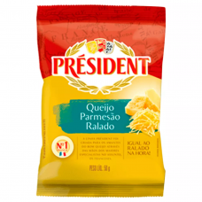 QUEIJO PARMESÃO RALADO PRESIDENT 50 GR