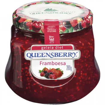 GELEIA QUEENSBERRY DIET FRAMBOESA 280G