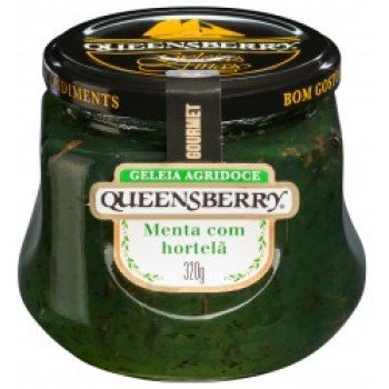 GELEIA QUEENSBERRY MENTA HORTELA 320G