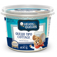 QUEIJO COTTAGE QUEIJOS E QUEIJOS 400G