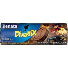 BISCOITO RENATA DIVERTIX RECHEADO BRIGADEIRO 112GR