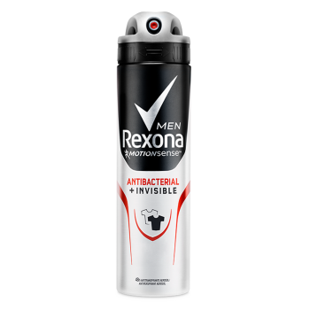 DESODORANTE REXONA MEN AEROSOL ANTIBAC INVIS 150ML