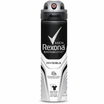 DESODORANTE REXONA MEN AEROSOL INVISIBLE 90G