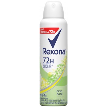 DESODORANTE REXONA AEROSOL ERVA DOCE 89G