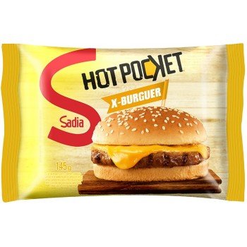 SANDUICHE SADIA HOT POCKET X BURGUER145G