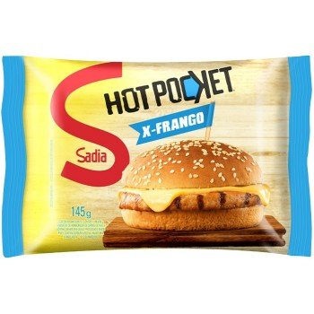 SANDUICHE SADIA HOT POCKET X FRANGO 145G