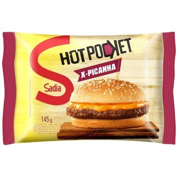 SANDUICHE SADIA HOT POCKET X PICANHA 145G