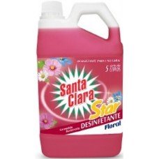 DESINFETANTE SANTA CLARA FLORAL 5L