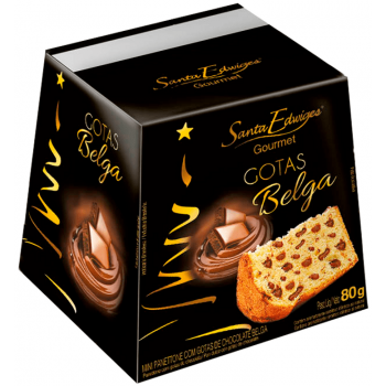 CHOCOTTONE SANTA EDWIGES GOURMET BELGA 80 GR