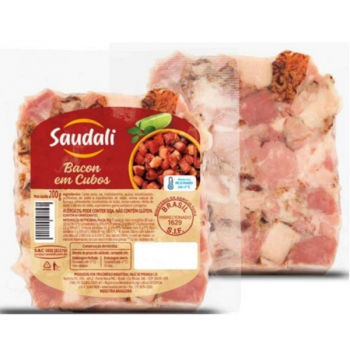 BACON EM CUBOS SAUDALI 200 GR