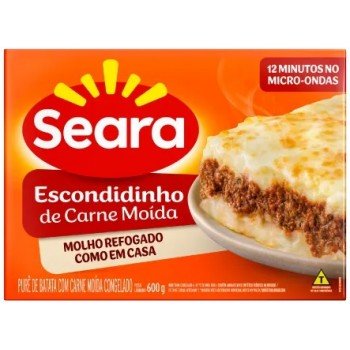 ESCONDIDINHO DE CARNE SEARA 600G