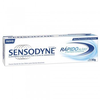 CREME DENTAL SENSODYNE RAPIDO ALIVIO 50 GR