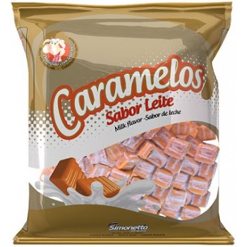 BALA SIMONETTO CARAMELOS LEITE 300 GR