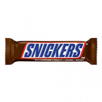 CHOCOLATE SNICKERS COM CARAMELO 45 GR