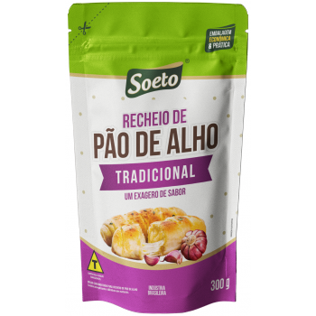 RECHEIO PARA PAO DE ALHO SOETO TRADICIONAL 300 G